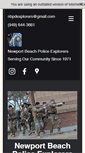 Mobile Screenshot of nbpdexplorers.com