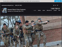 Tablet Screenshot of nbpdexplorers.com